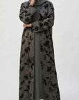 Layali Floral Abaya Set