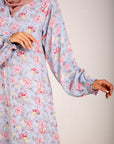 Pastel Bloom Maxi Dress – Fully Lined