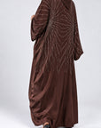 Chocolate Brown Shimmer Farasha