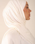 White Jersey Hijab