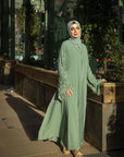 Limited Edition, Sage Green Kimono Abaya