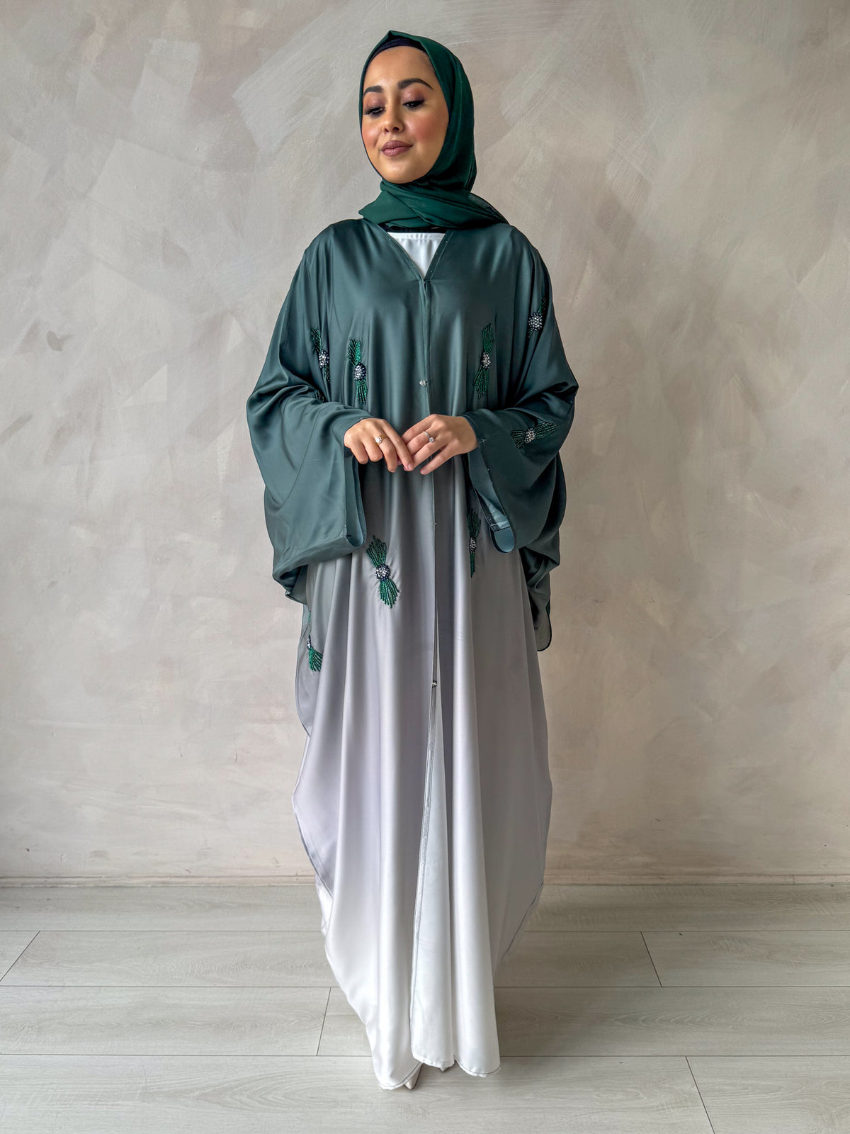 Satin Ombre Open Farasha