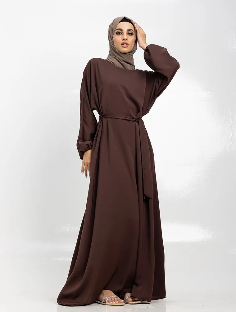 Chocolate Essential Abaya