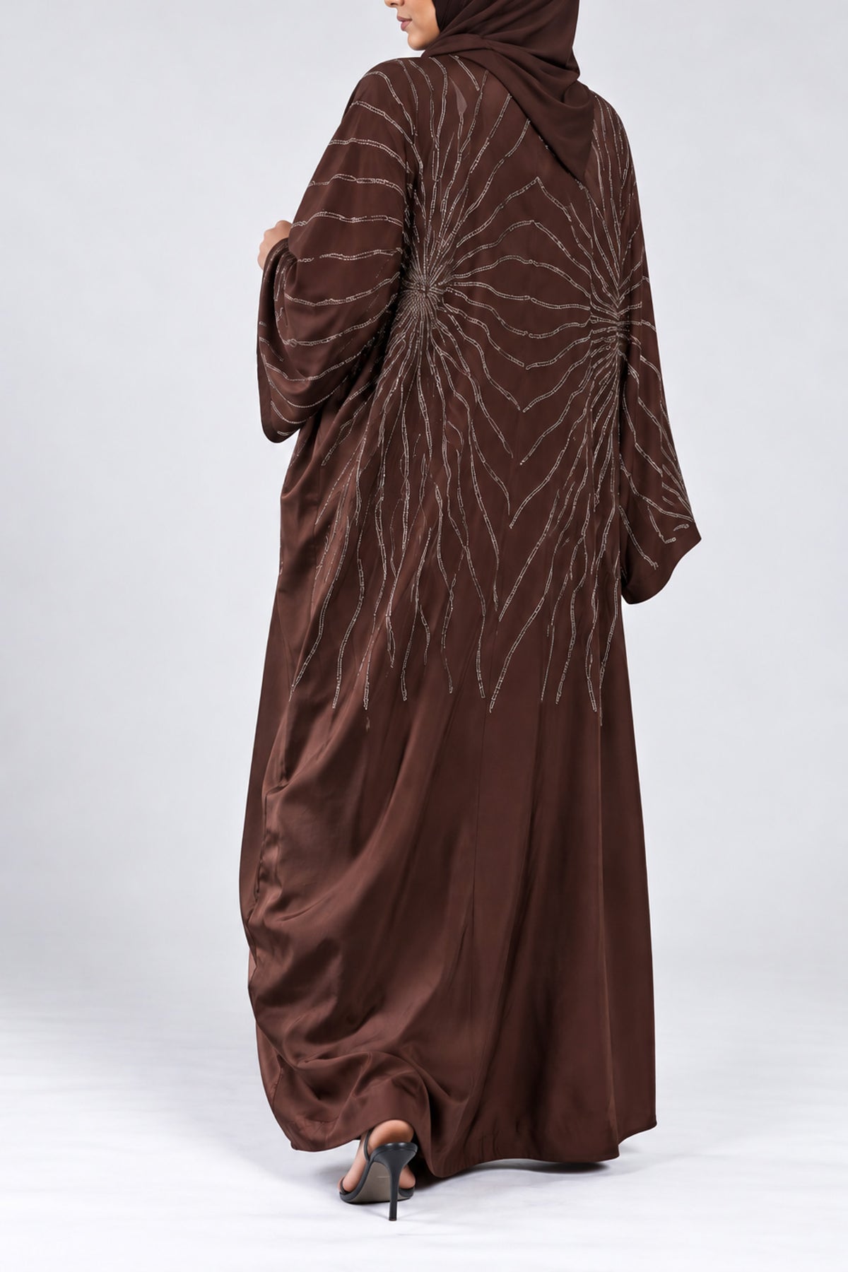 Chocolate Brown Shimmer Farasha