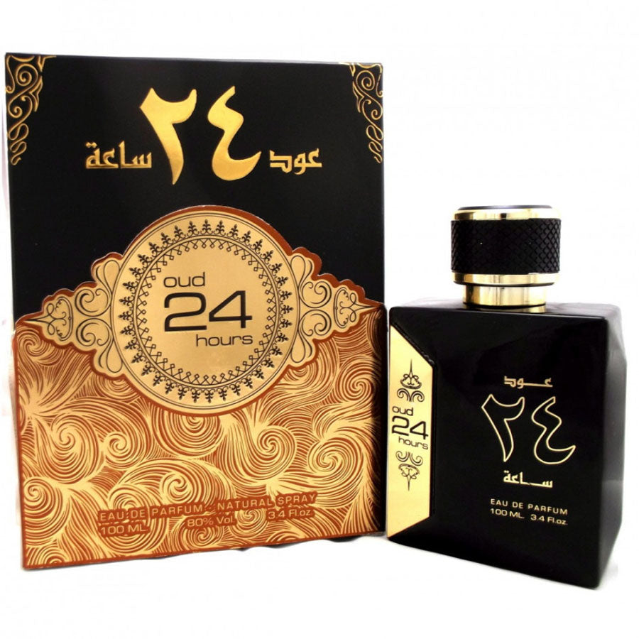 Oud 24 hours Eau De Parfum 100ml by Ard Al Zaafaran - For Him