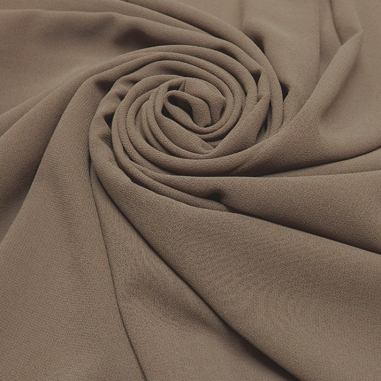 Chiffon Hijab - Coffee