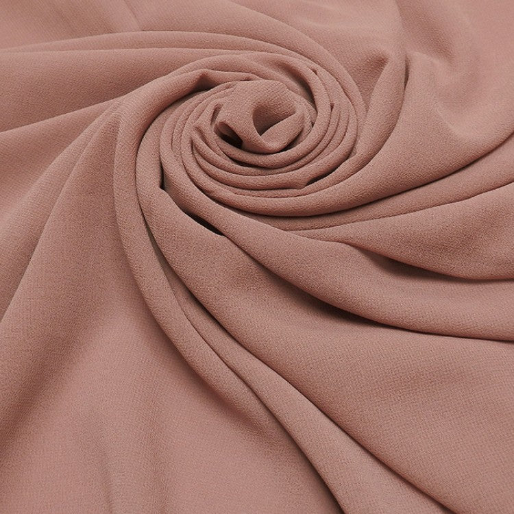 Hijab Mousseline - Bois de Rose